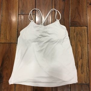 Like new Lululemon flow and go open back top
